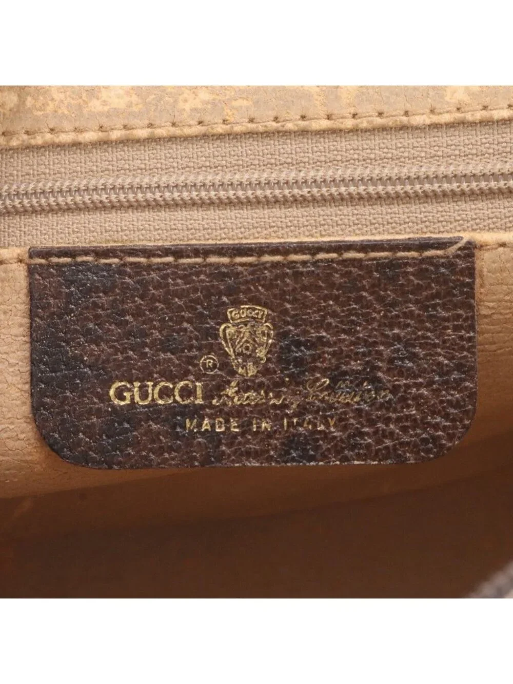Gucci GG Supreme Leather Clutch Pouch Business